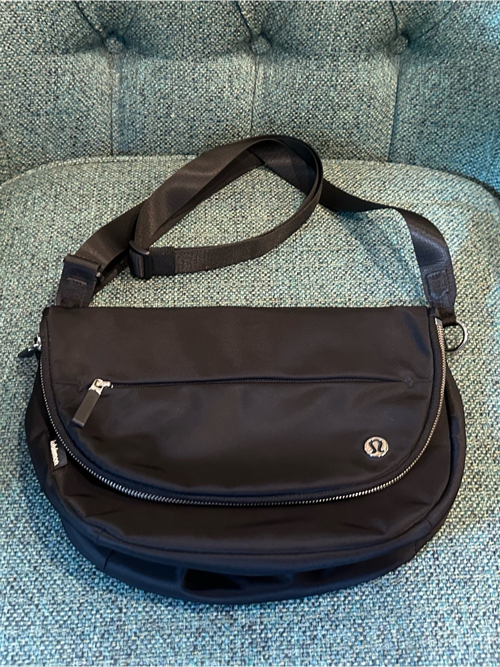 Lululemon All Night Festival Crossbody Bag Black Nylon